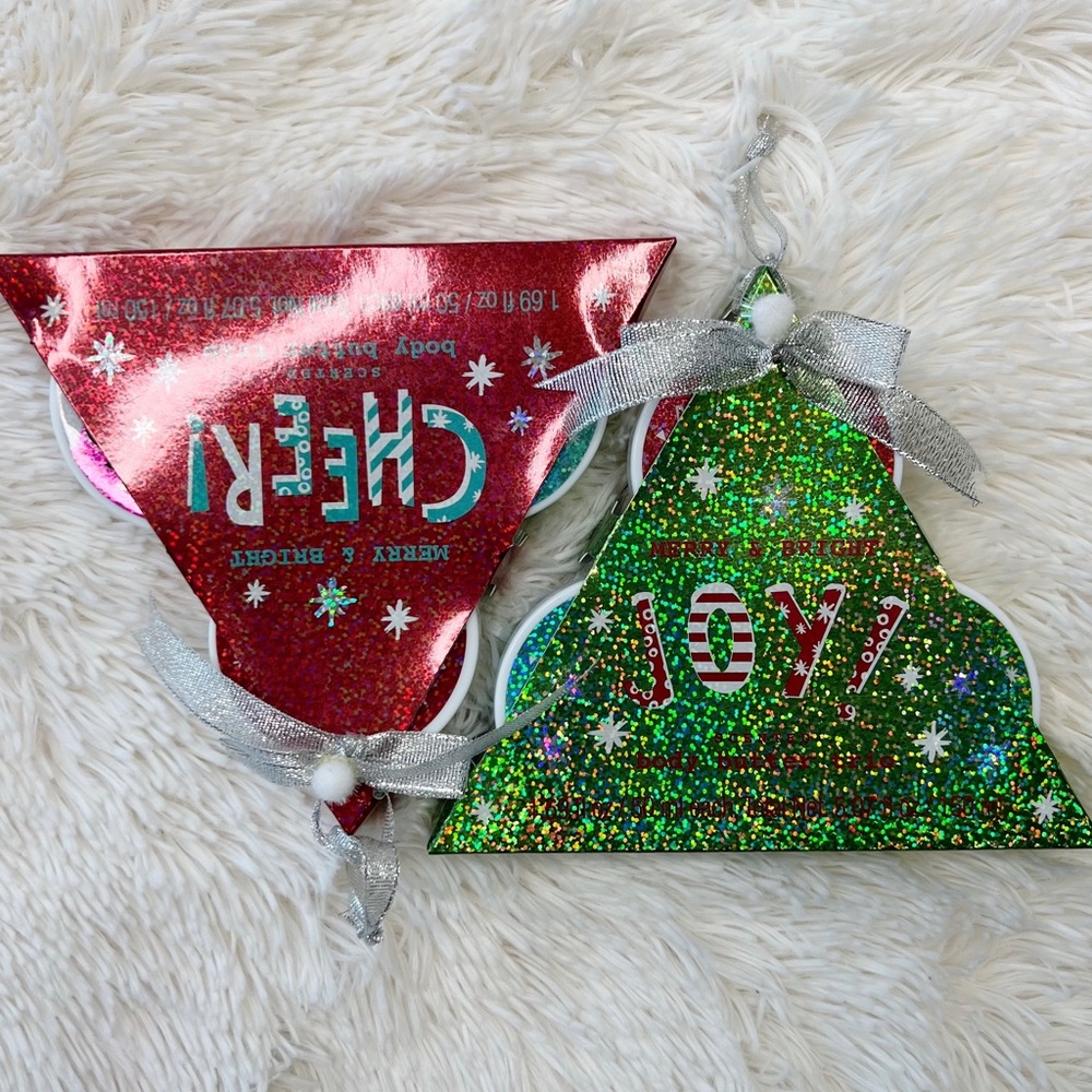 Merry & Bright Joy and Cheer body butter trio’s bundle NIB stocking stuffer - Picture 2 of 8